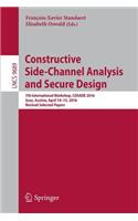 Constructive Side-Channel Analysis and Secure Design
