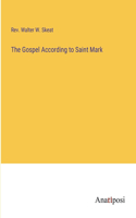 Gospel According to Saint Mark
