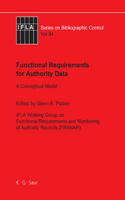 Functional Requirements for Authority Data