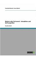 Medien oder Parlament - Interaktion und Einflussgrößen