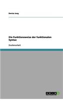 Die Funktionsweise der funktionalen Syntax