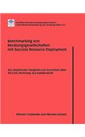 Benchmarking von Beratungsgesellschaften mit Success Resource Deployment