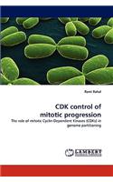 Cdk Control of Mitotic Progression