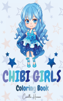Chibi Girls Coloring Book