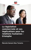 législation commerciale et ses implications pour les relations humaines - triomphe