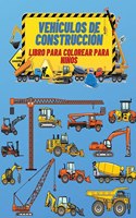 Vehiculos de Construccion Libro de Colorear para Ninos