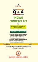 Questions and Answers: Indian Contract Act- Volume 6