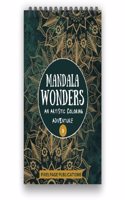Mandla Wonders - An Artistic Colouring Adventure (A5 Size) (Mandala 09)