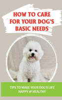 How To Care For Your Dog's Basic Needs