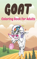 Goat Coloring Book for Adults