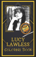 Lucy Lawless Coloring Book