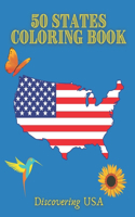 50 States Coloring Book