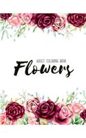 Flowers Coloring Book