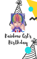 Rainbow Grl's Birthday: Adult Colorful Cartoon Story