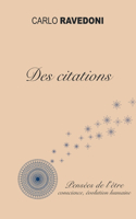 Des citations