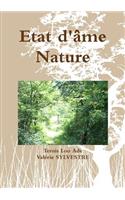 Etat d'âme Nature