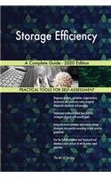Storage Efficiency A Complete Guide - 2020 Edition