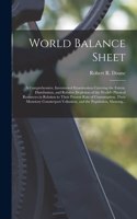 World Balance Sheet