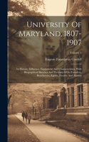 University Of Maryland, 1807-1907