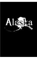 Alaska: A Journal, Notepad, or Diary to write down your thoughts. - 120 Page - 6x9 - College Ruled Journal - Writing Book, Personal Writing Space, Doodle, N