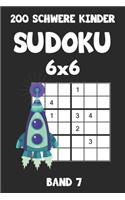 200 Schwere Kinder Sudoku 6x6 Band 7