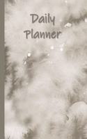 Daily Planner: ADD ADHD Planner for Students 6x9 Gray Watercolor with Splotches