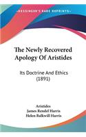 Newly Recovered Apology Of Aristides
