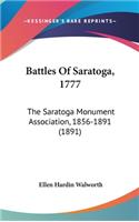 Battles Of Saratoga, 1777