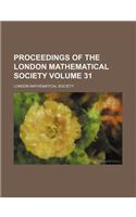 Proceedings of the London Mathematical Society Volume 31: (English)