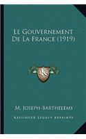Le Gouvernement De La France (1919)