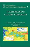 Mediterranean Climate Variability: (Developments in Earth & Environmental Sciences)