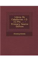 Libros de Caballerias