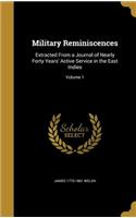 Military Reminiscences