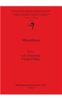 Miscellania