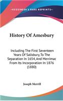 History Of Amesbury