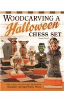 Woodcarving a Halloween Chess Set