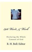 1916 Word And Work