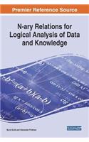 N-ary Relations for Logical Analysis of Data and Knowledge