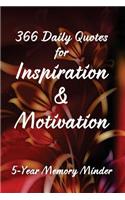 366 Daily Quotes for Inspiration & Motivation