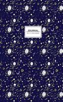 Journal (Diary, Notebook): 8.5 X 11, Lined. Indigo Moon. Soft Cover