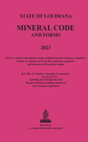 Louisiana Mineral Code 2023