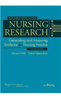 Resource Manual for Nursing Research: Generating and Assessing Evidence for Nursing Practice [With CDROM]