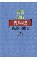 daily calendar 2020 page a day