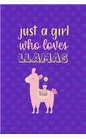 Just A Girl Who Loves Llamas