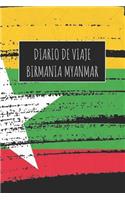 Diario De Viaje Birmania Myanmar: 6x9 Diario de viaje I Libreta para listas de tareas I Regalo perfecto para tus vacaciones en Birmania Myanmar