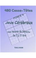 480 Casse-Têtes Jeux Cérébraux Force 4