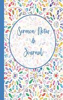Sermon Notes and Journal