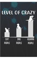 Level Of Crazy Notebook Journal