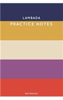 Lambada Practice Notes