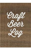 Craft Beer Log
